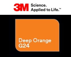 Folia 3M 2080-G24 Deep Orange Gloss 152cm