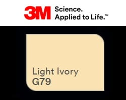 Folia 3M 2080-G79 Light Ivory Gloss 152cm