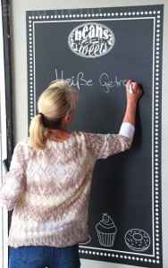 Folia tablicowa EASY DOT Chalkboard czarna do kredy 137cm x 10mb