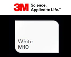 Folia 3M 2080-M10 White Mat 152cm