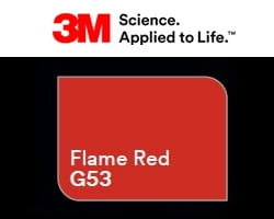 Folia 3M 2080-G53 Flame Red Gloss 152cm