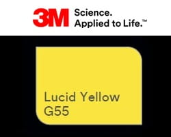 Folia 3M 2080-G55 Lucid Yellow Gloss 152cm