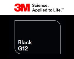 Folia 3M 2080-G12 Black Gloss 152cm