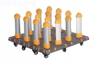 Stojak na 16 rolek  MEFU Roll Cart Media