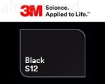 Folia 3M 2080-S12 Black Satin 152cm