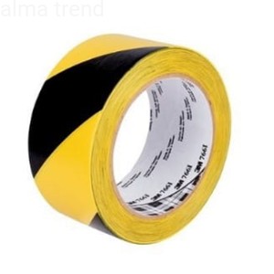 Taśma ostrzegawcza 3M 766i żółto-czarna 50mm x 33mb