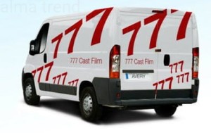 Folia wylewana Avery 777-000CF White Gloss