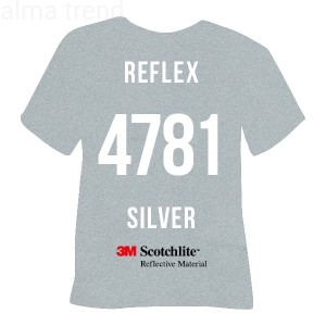 Poli-Flex odblaskowy Image Reflex 4781 srebrny