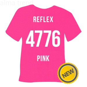 Poli-Flex odblaskowy Image Reflex 4776 różowy